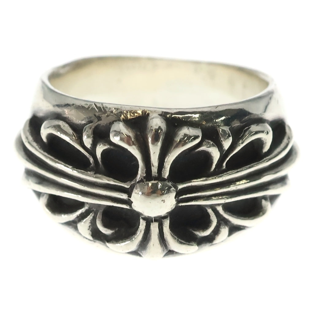 CHROME HEARTS(クロムハーツ) FLRL CRS フローラルクロス リング シルバー