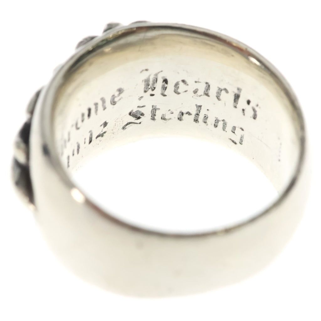 CHROME HEARTS(クロムハーツ) FLRL CRS フローラルクロス リング シルバー