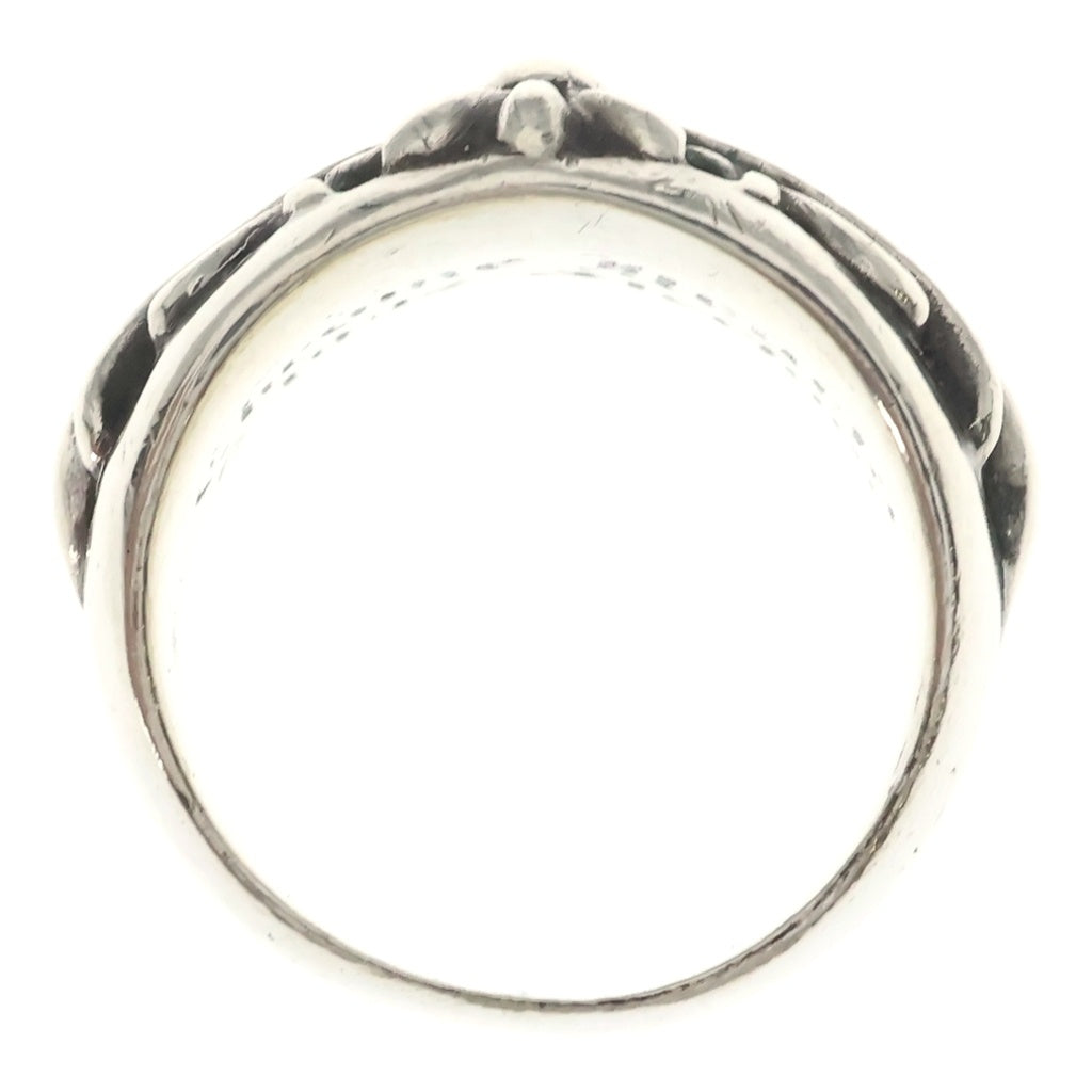 CHROME HEARTS(クロムハーツ) FLRL CRS フローラルクロス リング シルバー