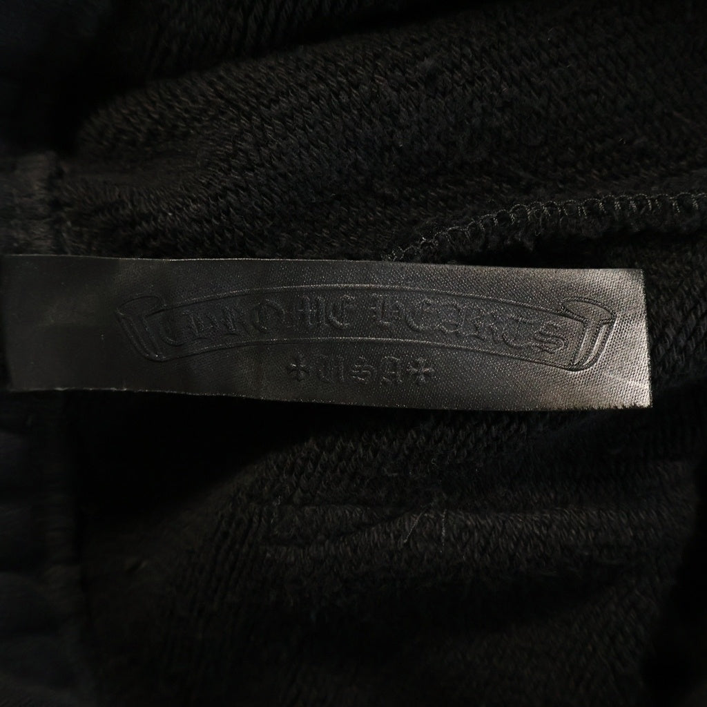 CHROME HEARTS(クロムハーツ) 7-11 SHORTS CHロゴ刺繍スウェットハーフパンツ ブラック