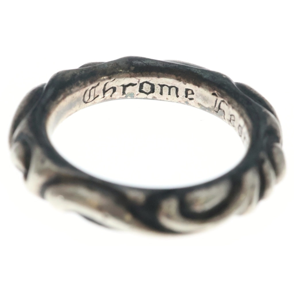 CHROME HEARTS(クロムハーツ) SCRL BAND スクロールバンド リング シルバー BCA351