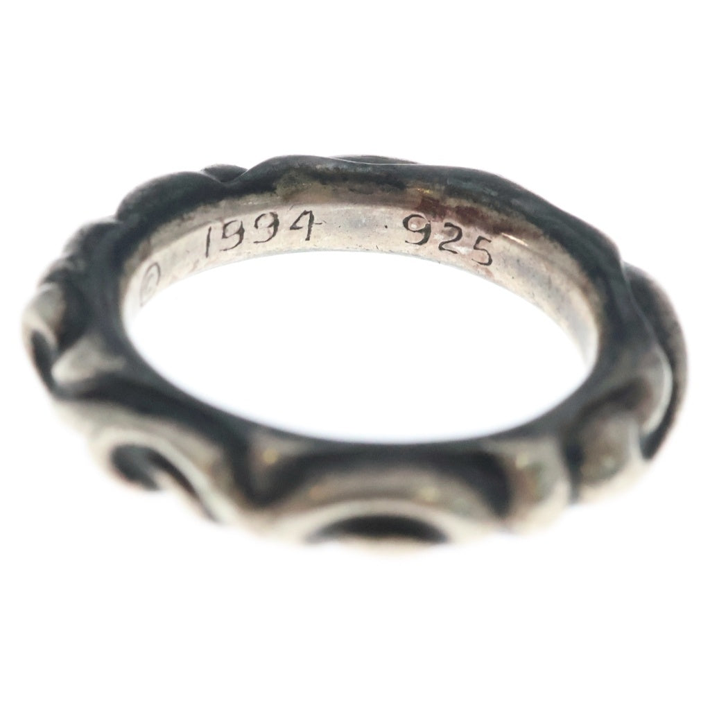CHROME HEARTS(クロムハーツ) SCRL BAND スクロールバンド リング シルバー BCA351