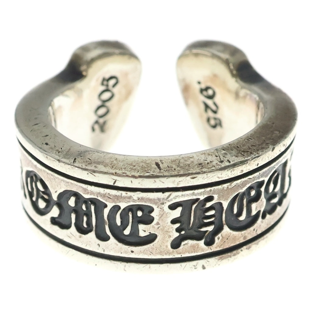 CHROME HEARTS(クロムハーツ) LG SCROLL LABEL ラージスクロールラベル リング シルバーBCA383