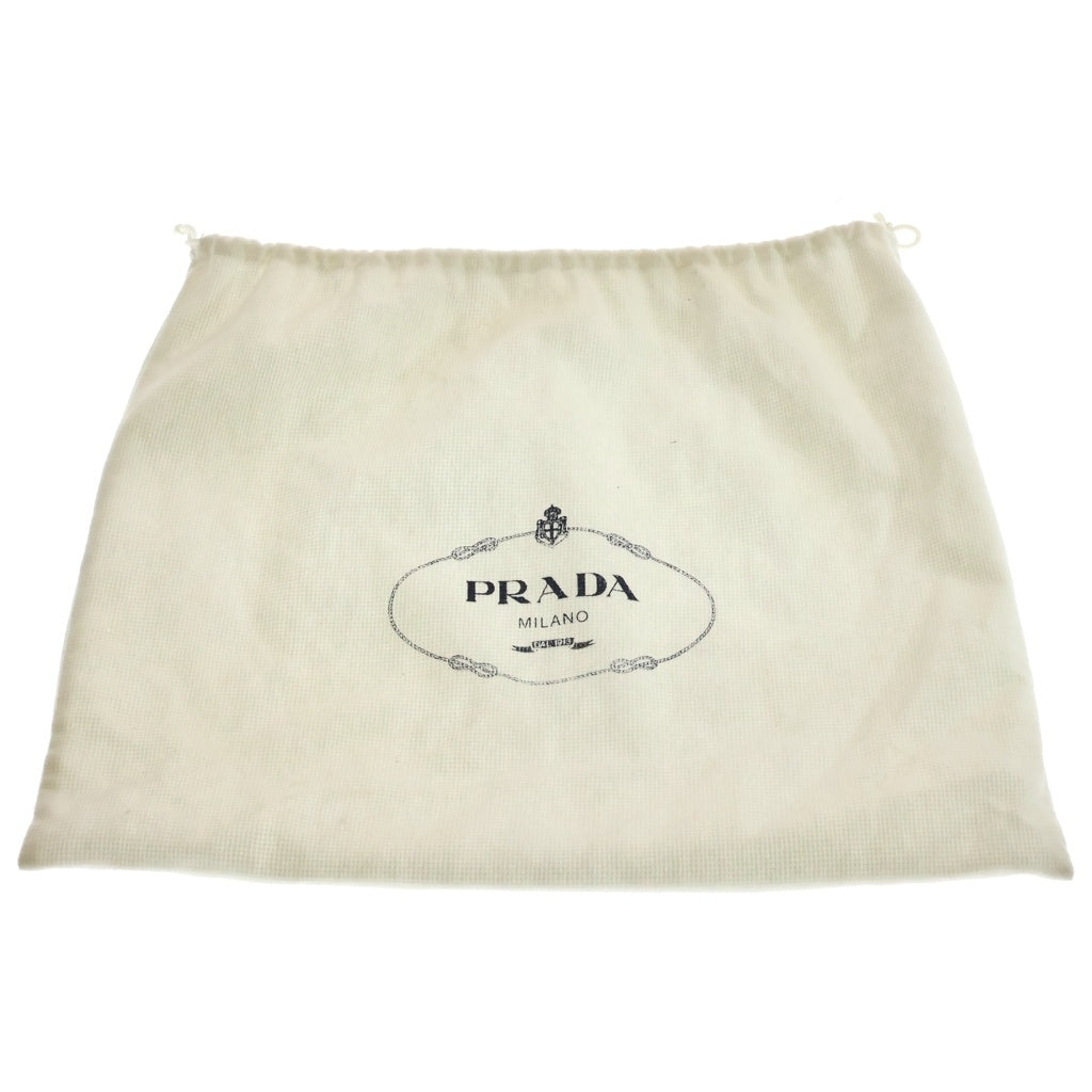 PRADA(プラダ) 三角ロゴプレート ナイロン トートバッグ ブラック レディース