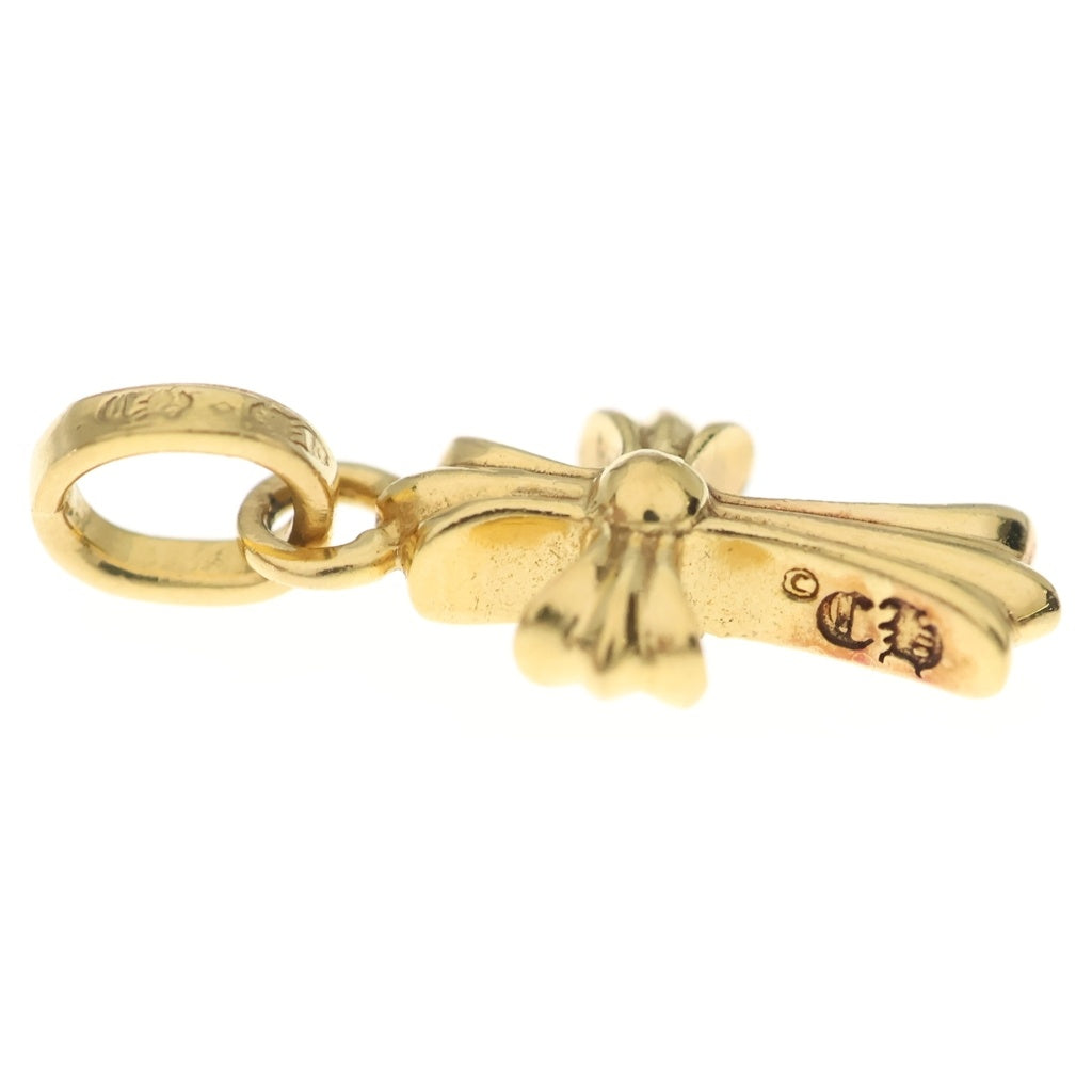 CHROME HEARTS(クロムハーツ) 22K CRS BBYFAT P/DIA ベイビーファットクロス PAVEダイヤ ペンダントトップ ゴールド BCA035