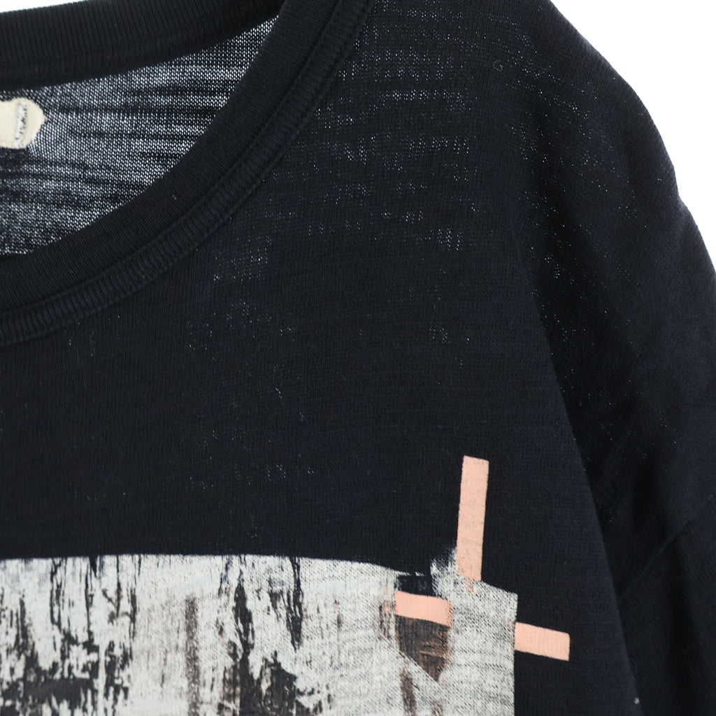 OFF-WHITE(オフホワイト) CARAVAGGIO PRINT TEE カラヴァジョ プリント Tシャツ 半袖カットソー ブラック
