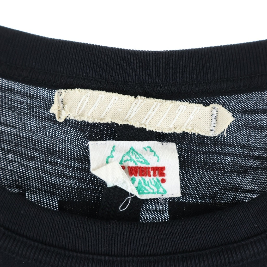 OFF-WHITE(オフホワイト) CARAVAGGIO PRINT TEE カラヴァジョ プリント Tシャツ 半袖カットソー ブラック
