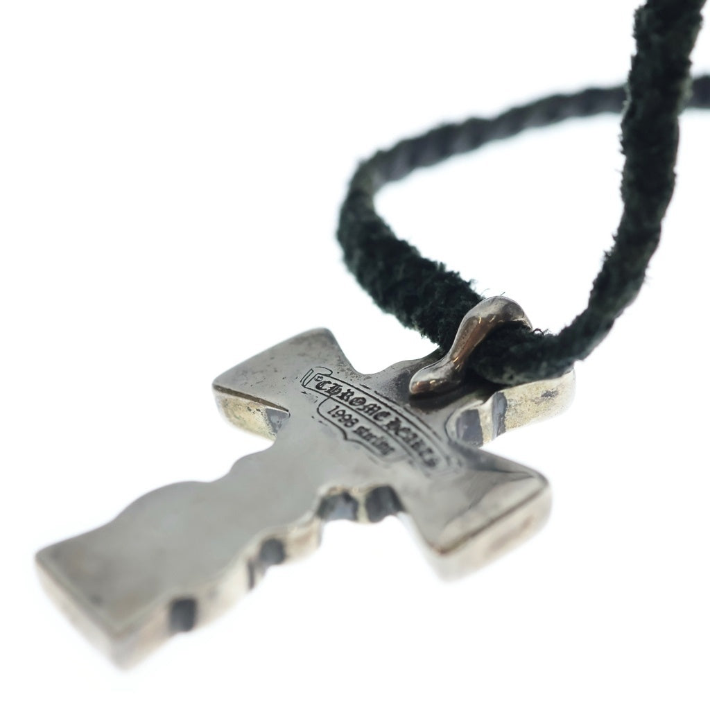 CHROME HEARTS(クロムハーツ) CELTIC CROSS XS ケルティッククロス ペンダントトップ レザーブレード シルバー