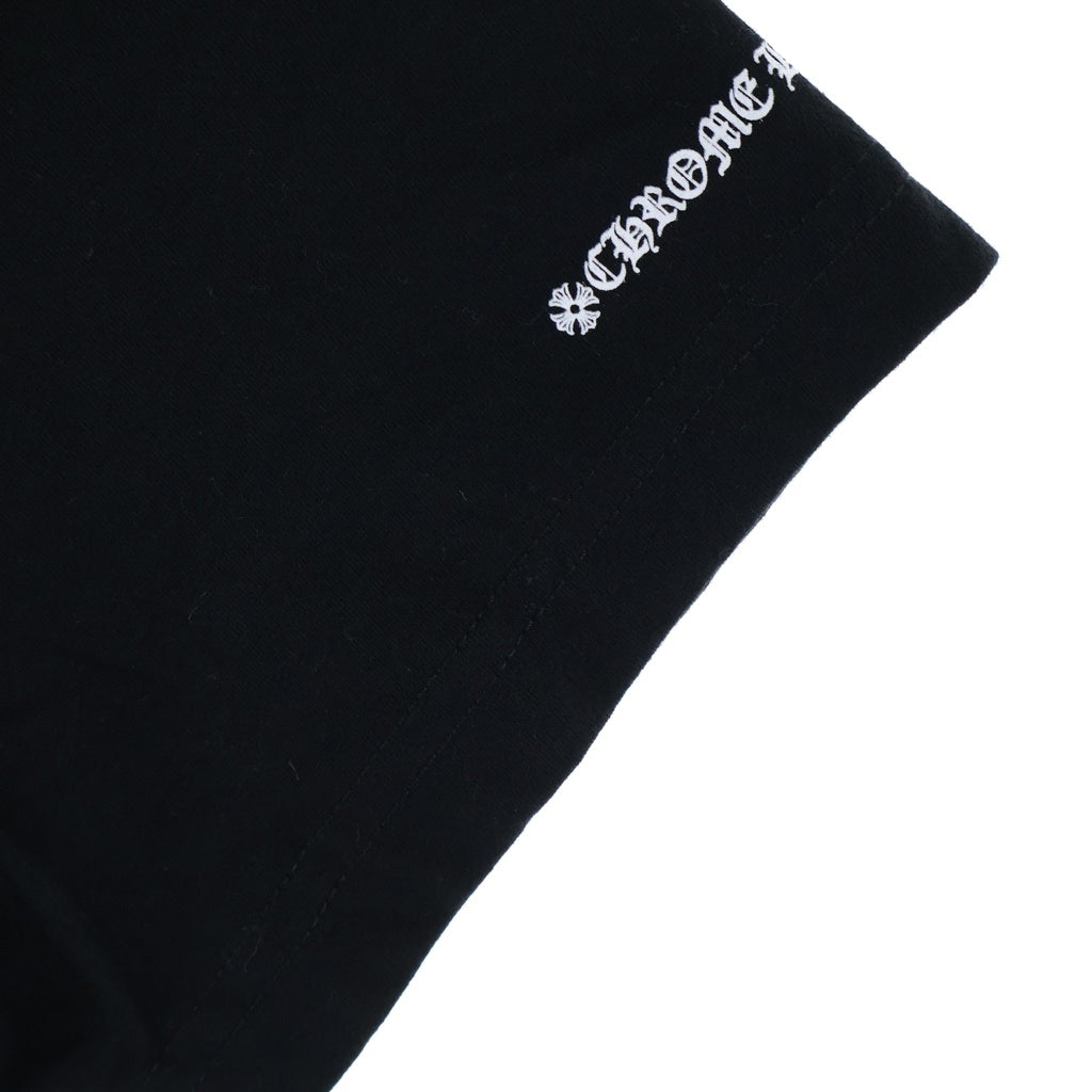 CHROME HEARTS(クロムハーツ) Neck Logo Tee ネックロゴ 半袖Tシャツ カットソー ブラック