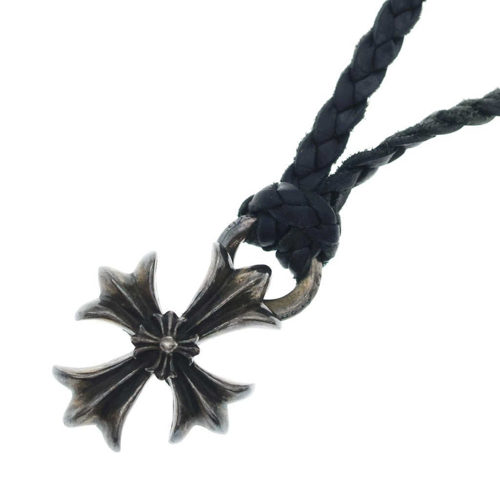 CHROME HEARTS(クロムハーツ) OLD DBL CH PRS オールド ダブル CHプラス ペンダントトップ Wレザーブレイド シルバー