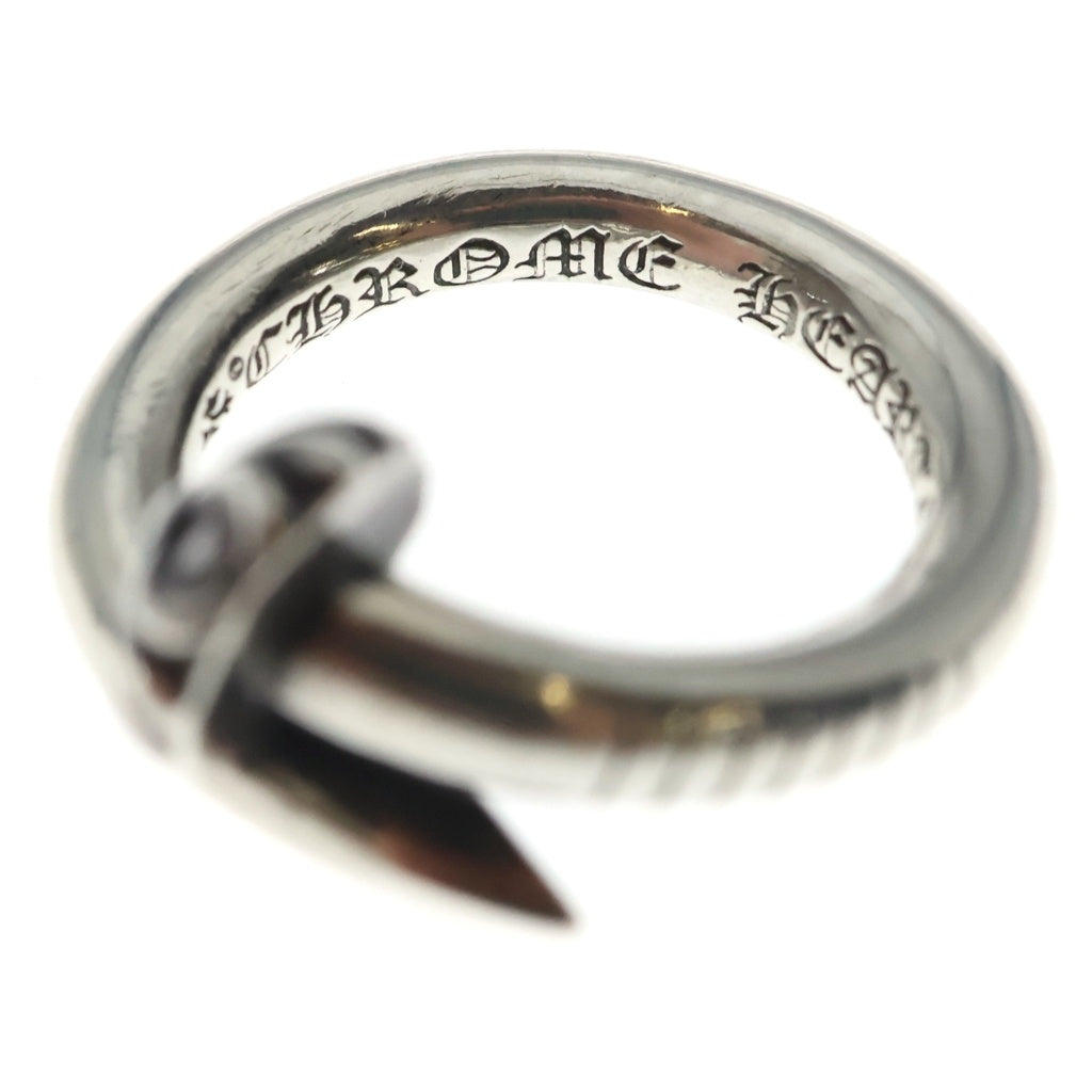 CHROME HEARTS(クロムハーツ) NAIL CRSBALL ネイル クロスボール リング シルバー BCA349