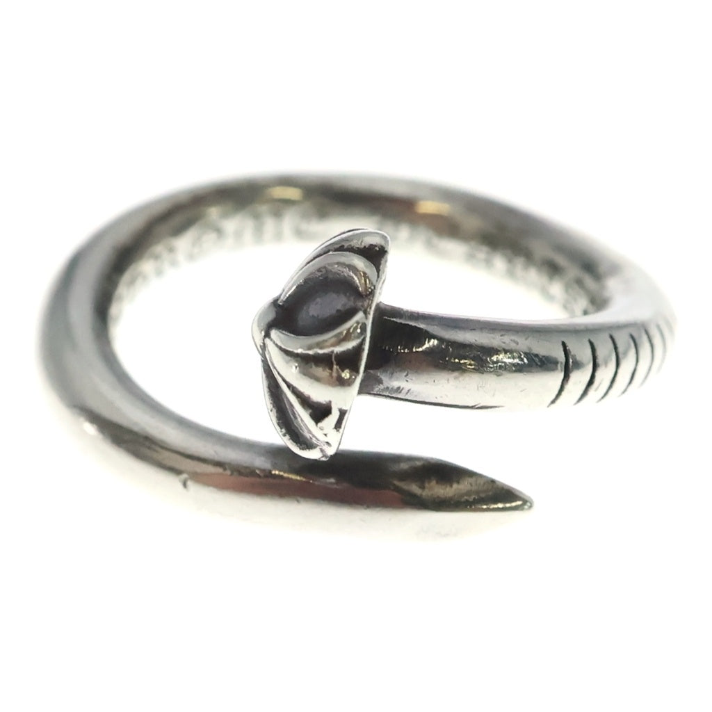 CHROME HEARTS(クロムハーツ) NAIL CRSBALL ネイル クロスボール リング シルバー BCA349