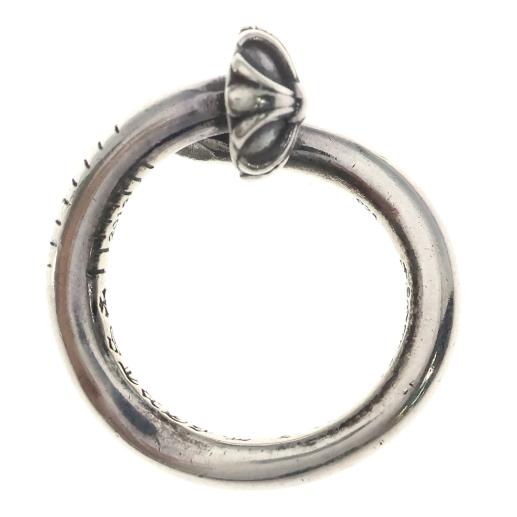 CHROME HEARTS(クロムハーツ) NAIL CRSBALL ネイル クロスボール リング シルバー BCA349