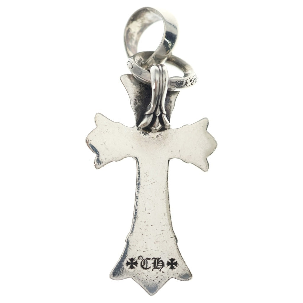 CHROME HEARTS(クロムハーツ) DBL CH CRS SML W BALE Wベイル ダブルCHクロス ペンダントトップ シルバー