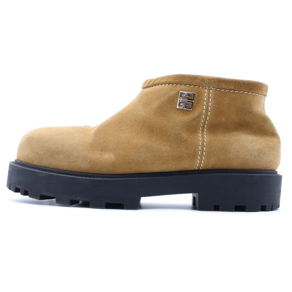 GIVENCHY(ジバンシィ) Storm suede ankle boots ストーム エアード アンクルブーツ ブラウン FR 0293