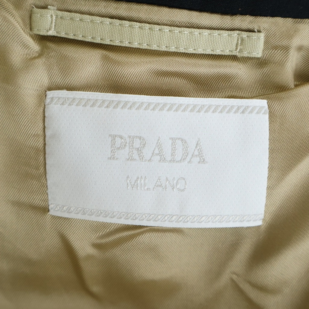 PRADA(プラダ) American comic sports アメリカンコミック スポーツ ジャケット ベージュ SGY696 S181 1QVQ