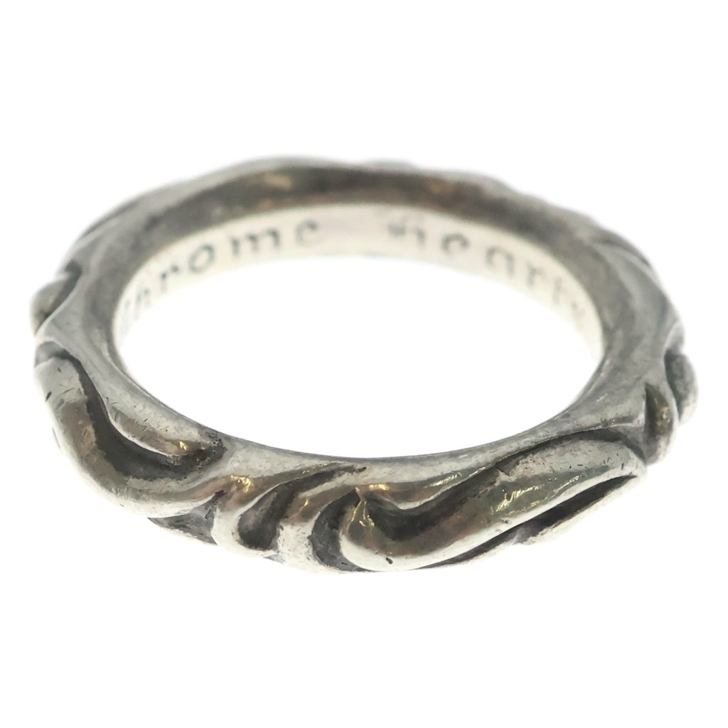 CHROME HEARTS(クロムハーツ) SCRL BAND スクロールバンド リング シルバー BCA351