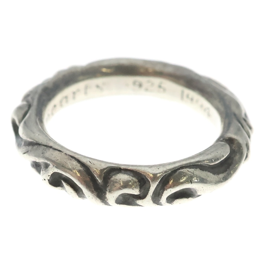 CHROME HEARTS(クロムハーツ) SCRL BAND スクロールバンド リング シルバー BCA351