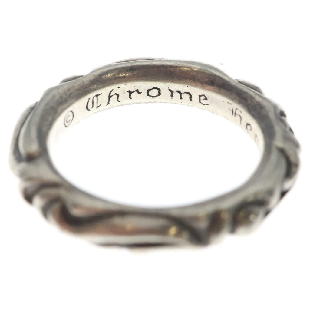 CHROME HEARTS(クロムハーツ) SCRL BAND スクロールバンド リング シルバー BCA351
