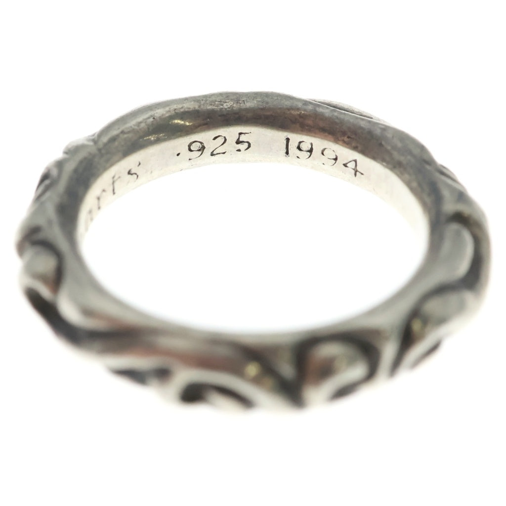 CHROME HEARTS(クロムハーツ) SCRL BAND スクロールバンド リング シルバー BCA351