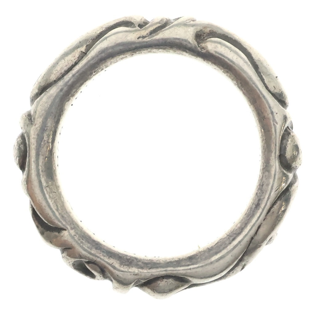 CHROME HEARTS(クロムハーツ) SCRL BAND スクロールバンド リング シルバー BCA351