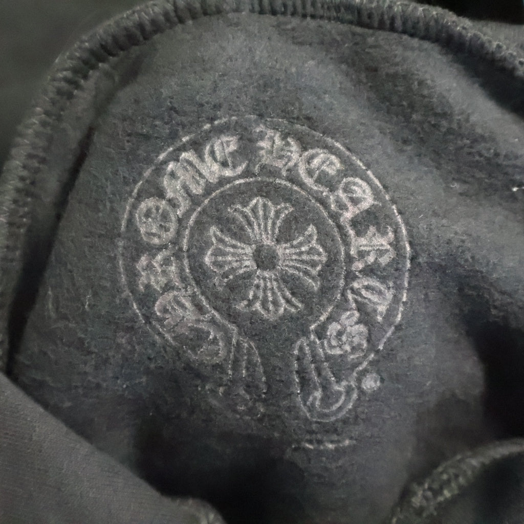 CHROME HEARTS(クロムハーツ) Back Scroll Label Pullover Hoodie バックスクロールラベル プルオーバーパーカー ブラック