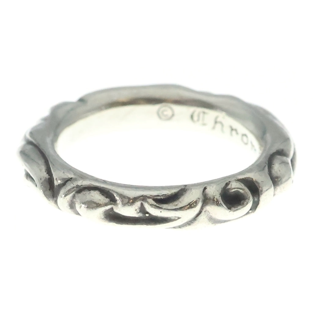 CHROME HEARTS(クロムハーツ) SCRL BAND スクロールバンド リング シルバー BCA351