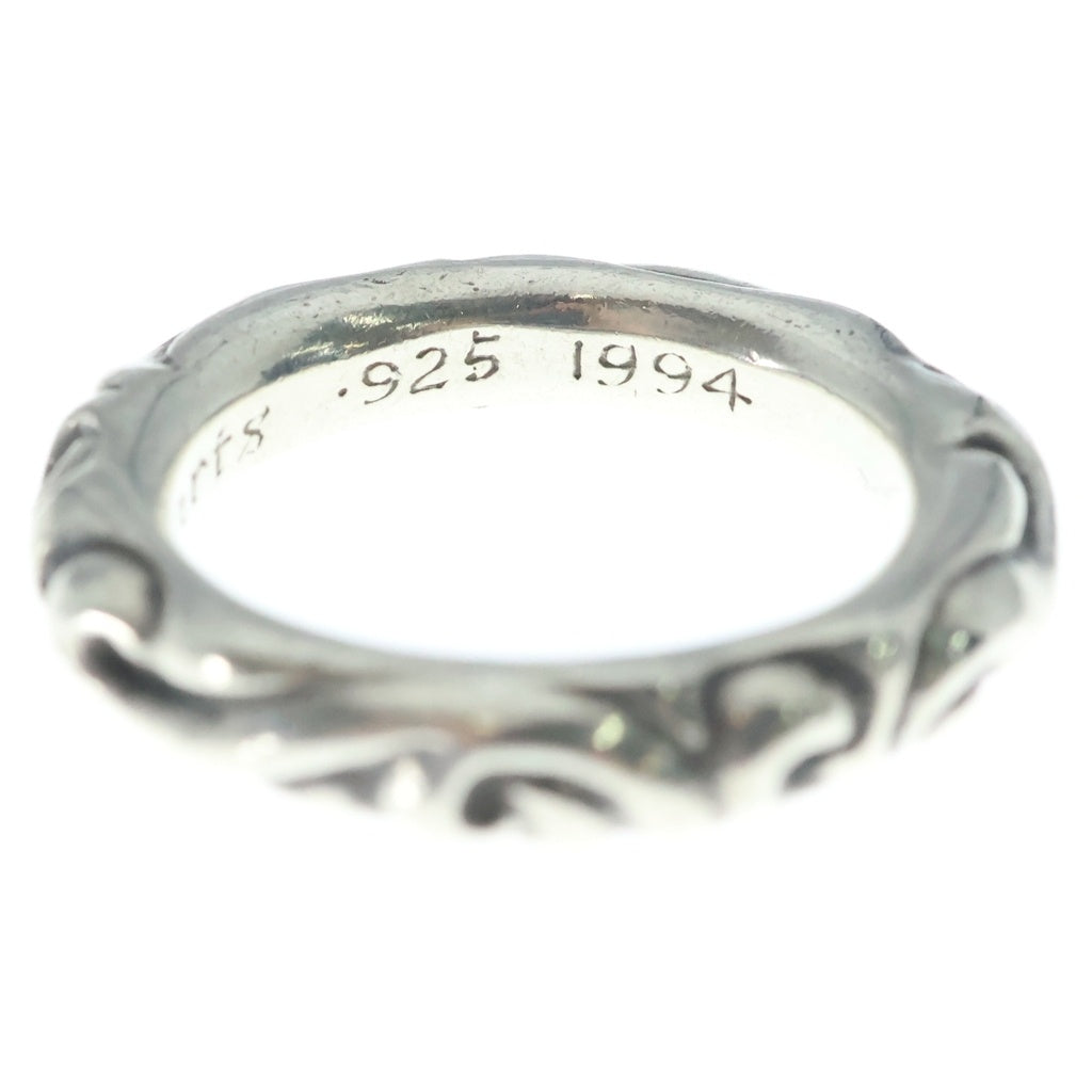 CHROME HEARTS(クロムハーツ) SCRL BAND スクロールバンド リング シルバー BCA351