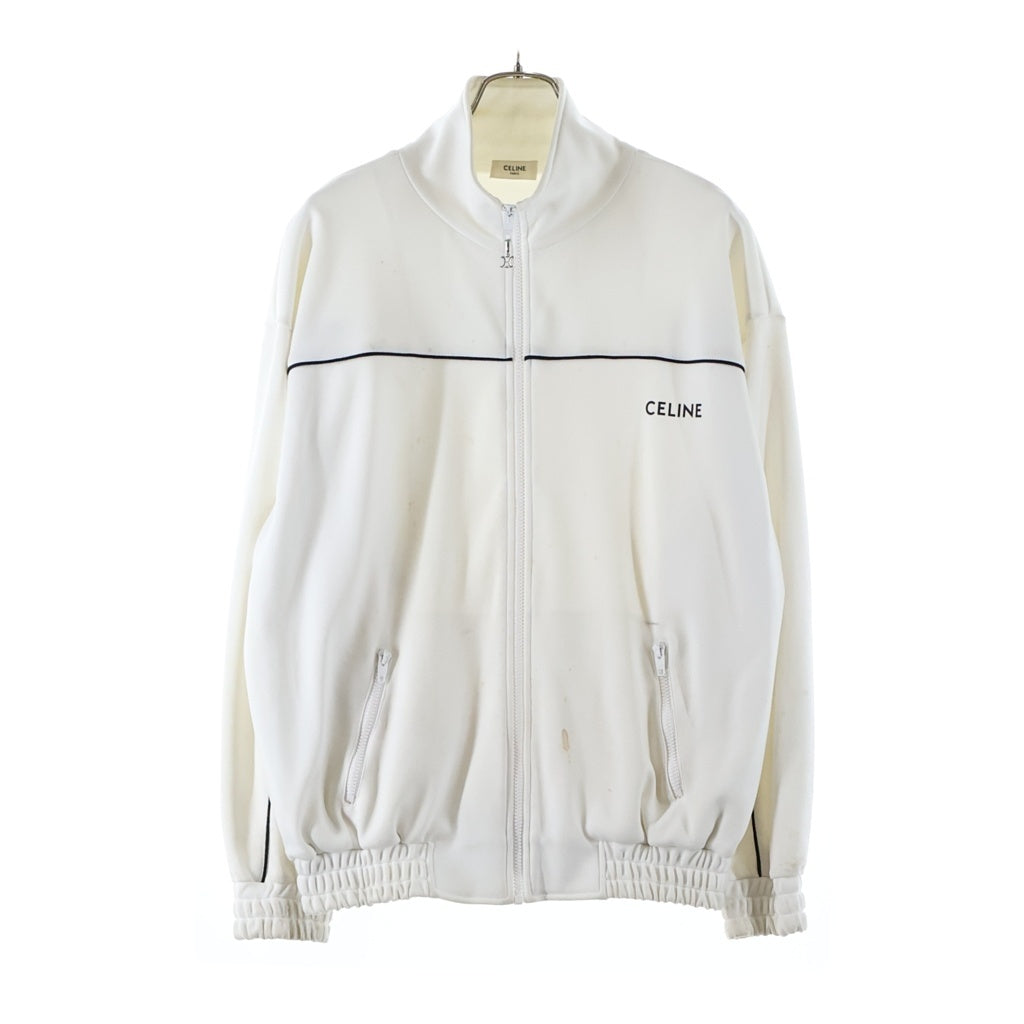 CELINE(セリーヌ) 22SS リバーシブル ルーズスウェット トラックジャケット ホワイト 2Y6541210