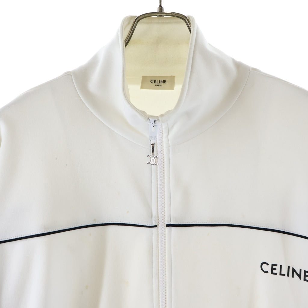 CELINE(セリーヌ) 22SS リバーシブル ルーズスウェット トラックジャケット ホワイト 2Y6541210