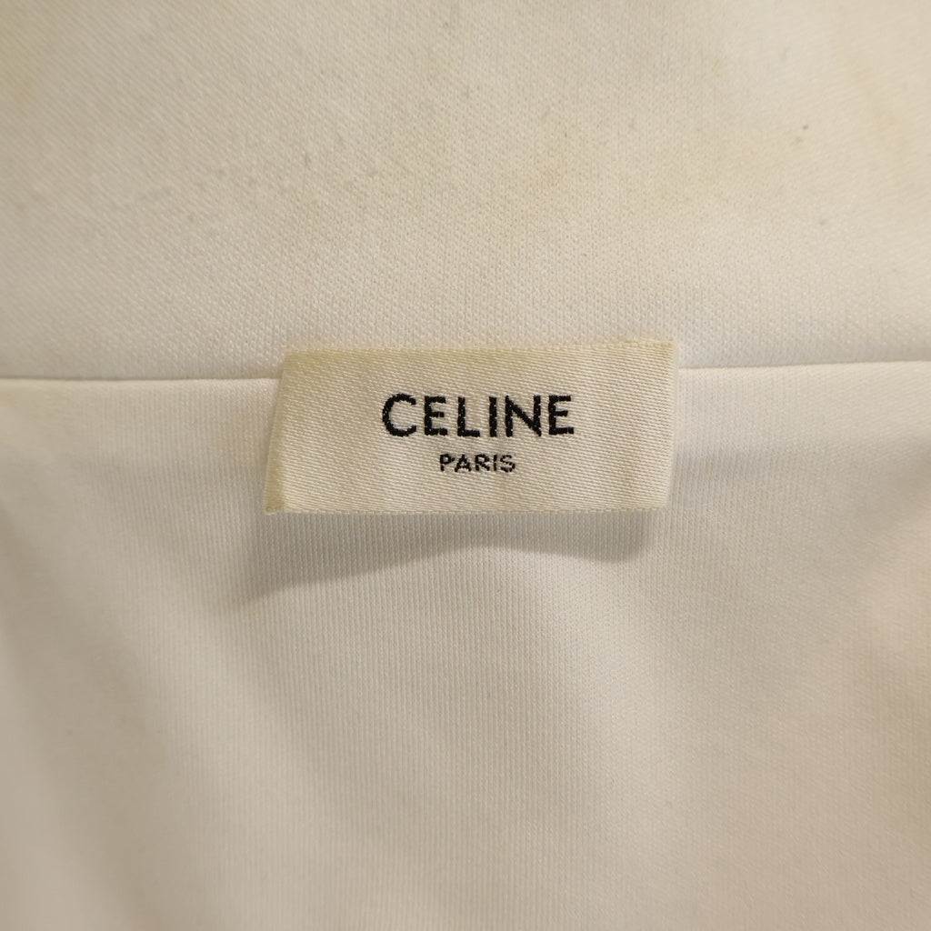 CELINE(セリーヌ) 22SS リバーシブル ルーズスウェット トラックジャケット ホワイト 2Y6541210