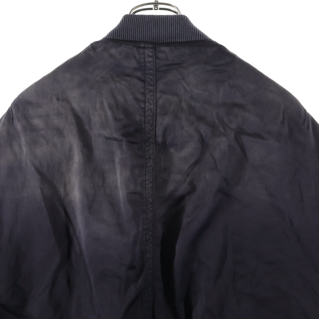 MAISON MIHARAYASUHIRO(メゾンミハラヤスヒロ) 25AW AGED FLIGHT JACKET ナイロン ボンバージャケット MA-1 ブルゾン パープル J15BL151