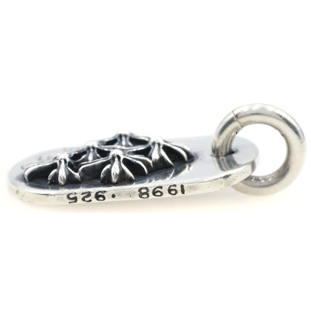 CHROME HEARTS(クロムハーツ) RAISED DOGTAG レイズドドッグタグ NYC限定 ネックレストップ シルバー