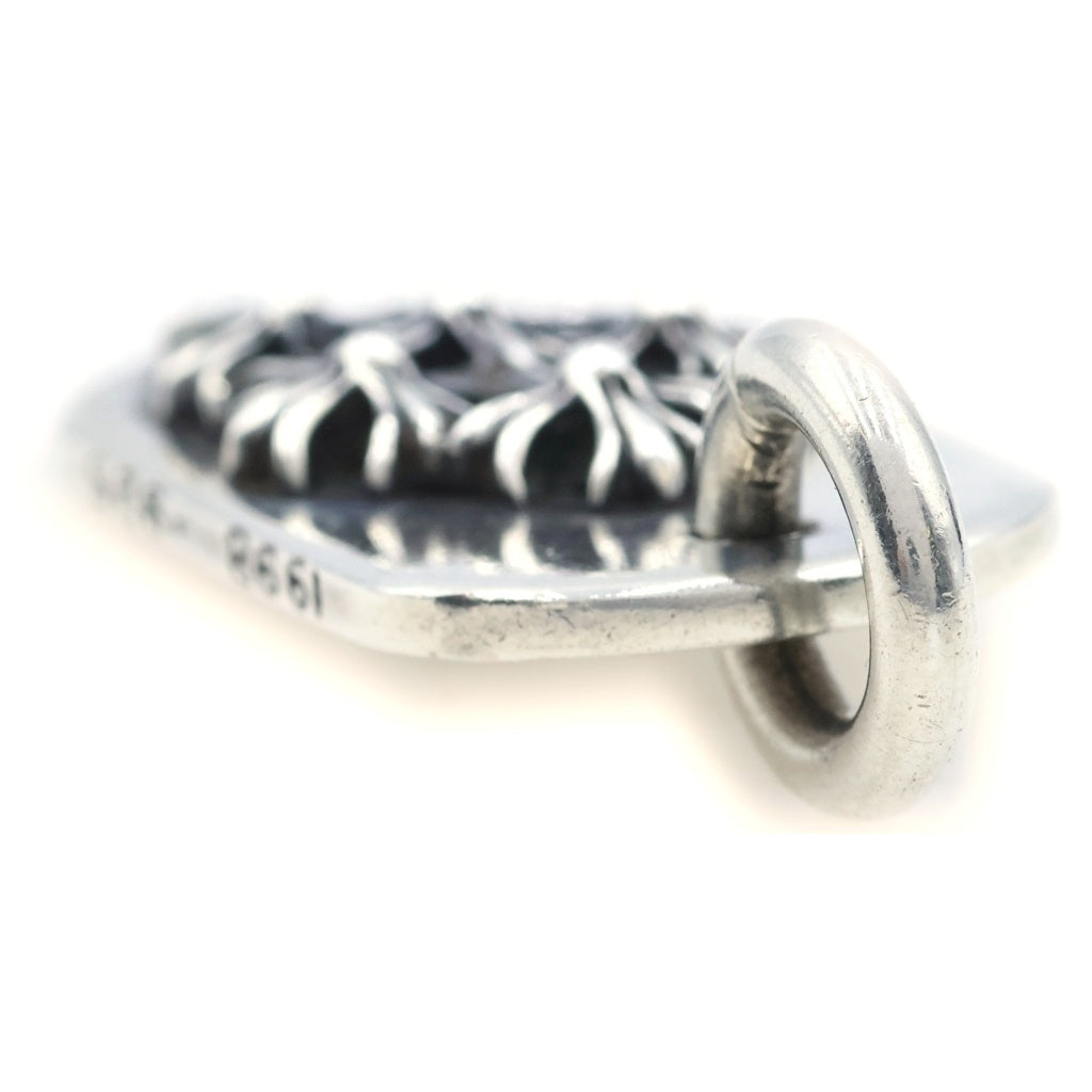 CHROME HEARTS(クロムハーツ) RAISED DOGTAG レイズドドッグタグ NYC限定 ネックレストップ シルバー