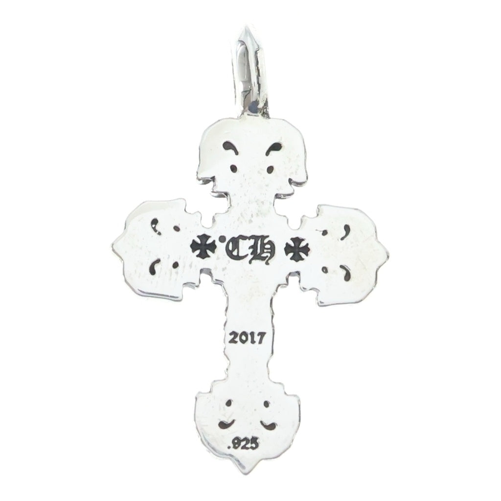 CHROME HEARTS(クロムハーツ) CHARM FILIGREE TINY タイニーフィリグリークロス チャーム ペンダントトップ シルバー BCA225