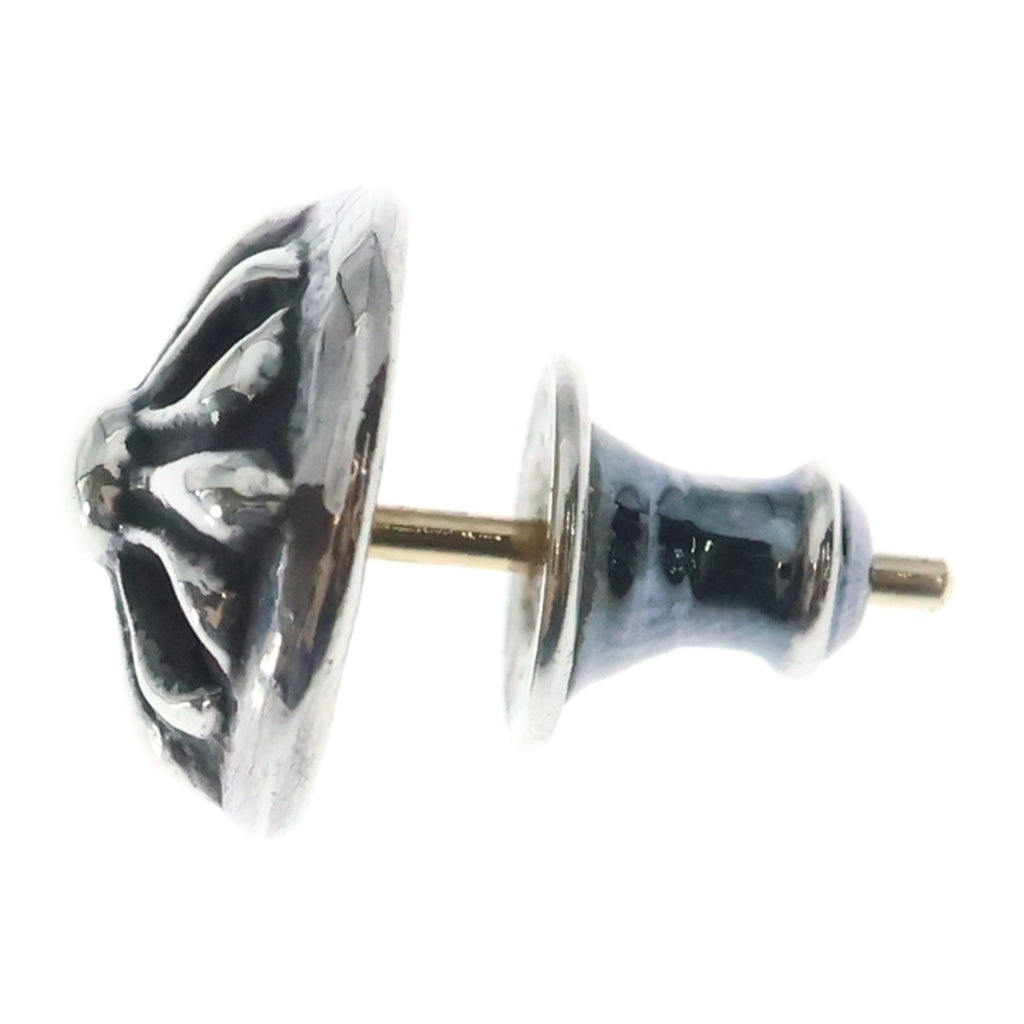 CHROME HEARTS(クロムハーツ) STUD CRSBLL クロスボールスタッドピアス シルバー BCA110