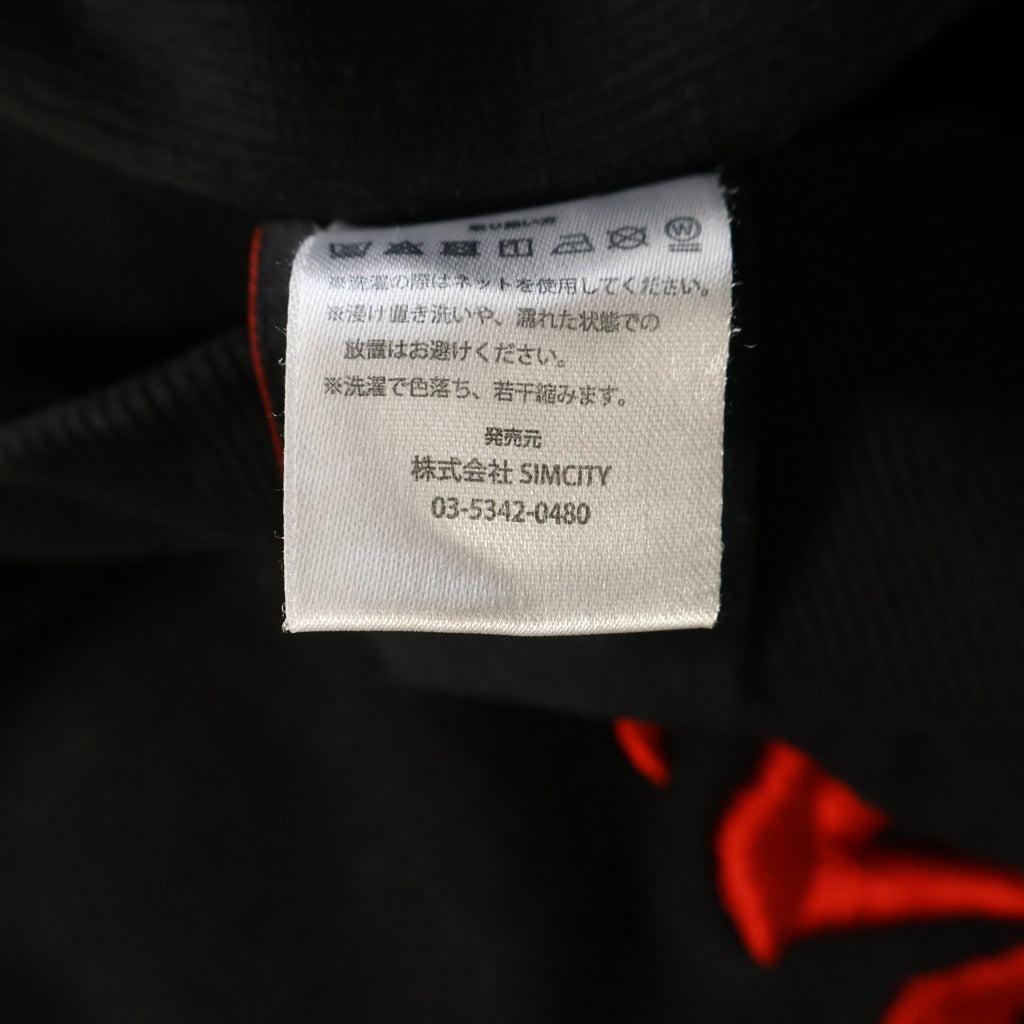 cvtvlist(カタリスト) 3D LOGO USUAL SWEAT SHIRT フロント刺繍 クルーネック スウェット ブラック