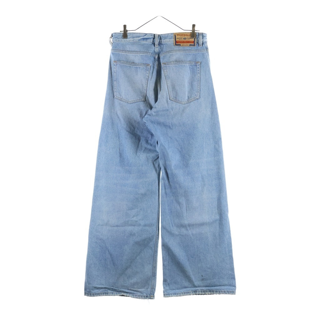 DIESEL(ディーゼル) D-RISE リラックスフィット ダメージデニムパンツ インディゴ A06371