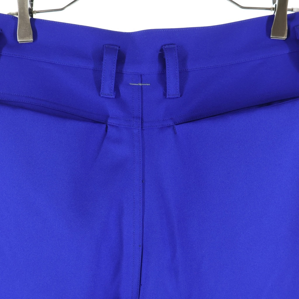 NO BRAND(ノーブランド) SHINYAKOZUKA M-PANTALON パンタロンカーゴパンツ ワイドパンツ ブルー 2402SK72