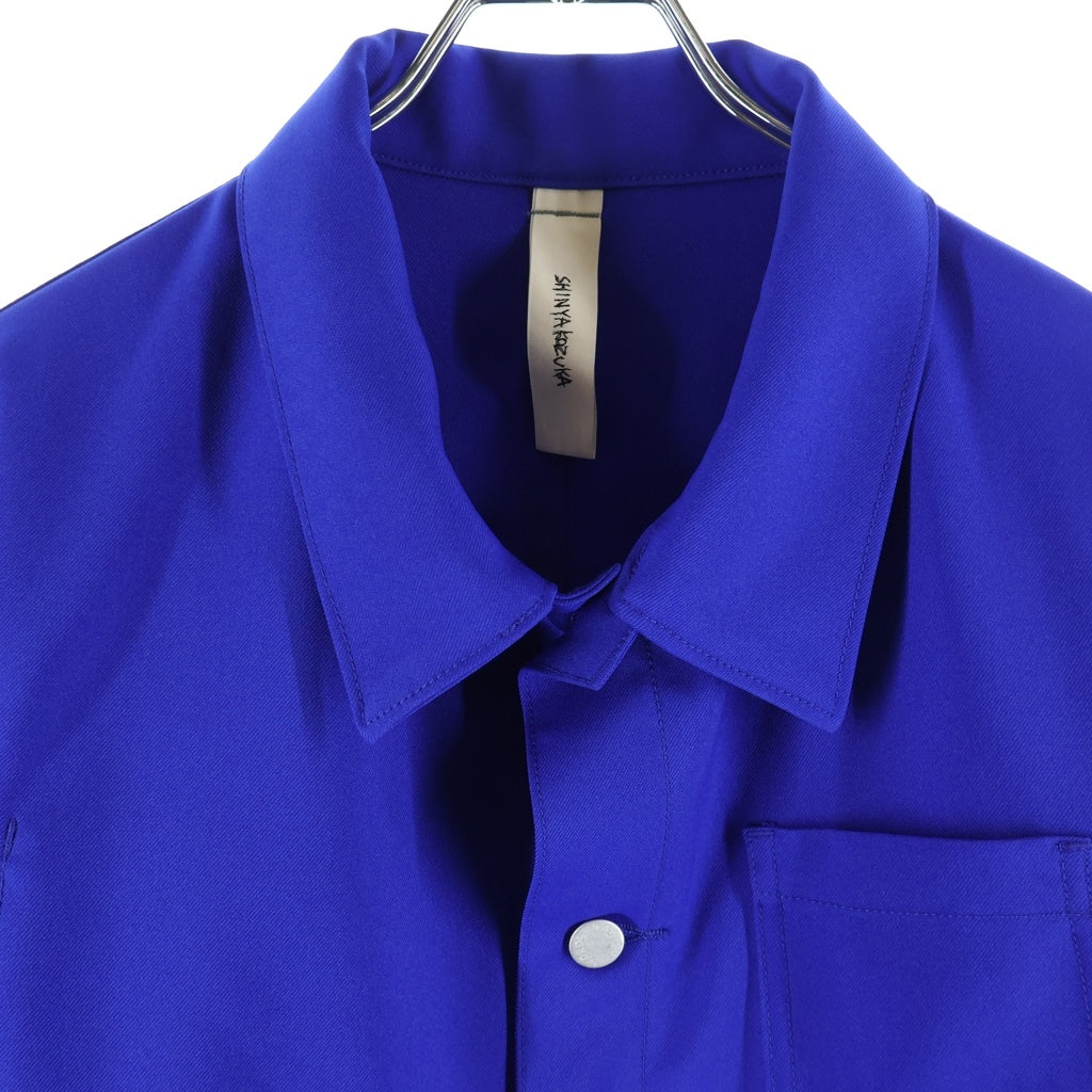 NO BRAND(ノーブランド) SHINYAKOZUKA FRENCH WORKER ワークジャケット ブルー 2402SK25