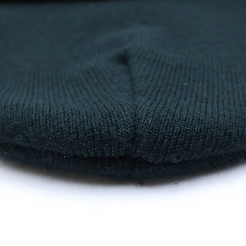 CHROME HEARTS(クロムハーツ) WOOL WATCH CAP CH PLUS クロス刺繍 ビーニー ニット帽 帽子 ブラック