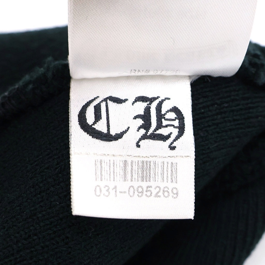 CHROME HEARTS(クロムハーツ) WOOL WATCH CAP CH PLUS クロス刺繍 ビーニー ニット帽 帽子 ブラック