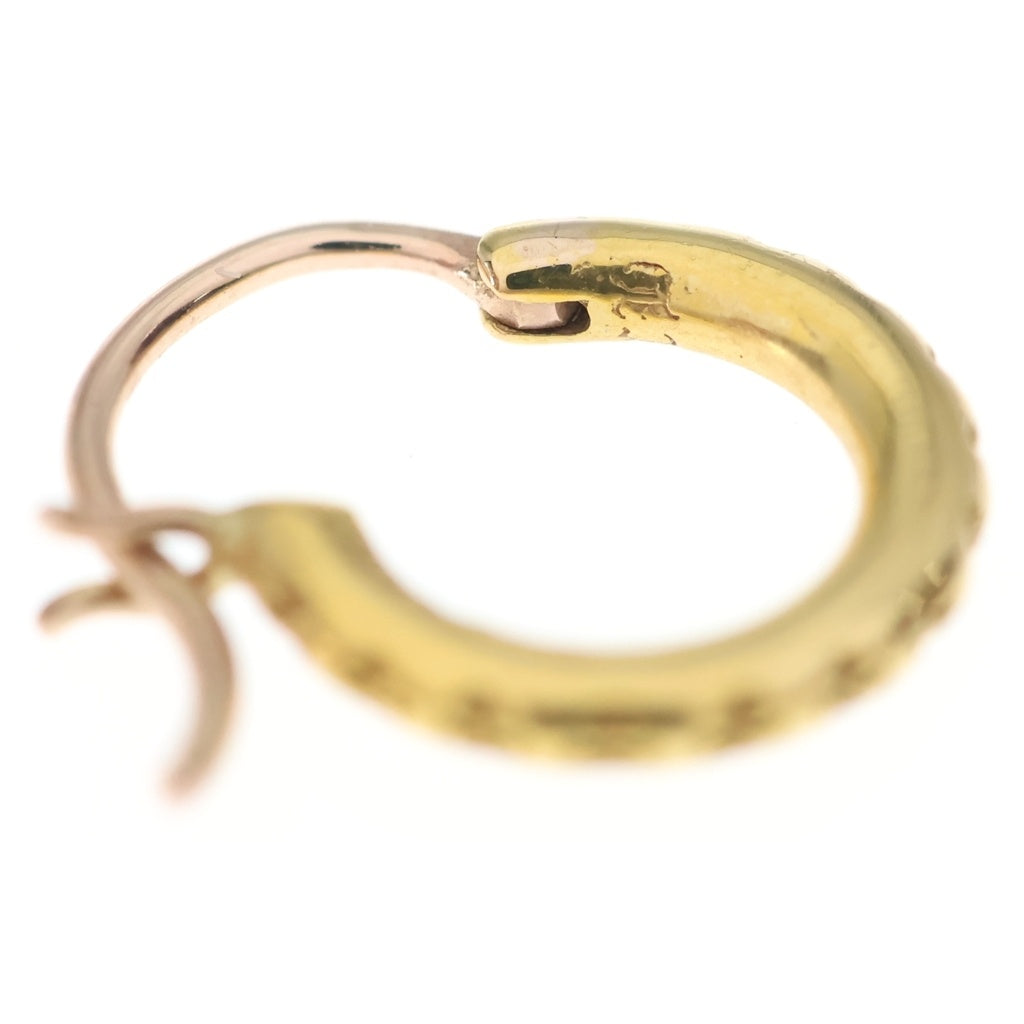 CHROME HEARTS(クロムハーツ) 22K HOOP TFL SML スモールTFLフープピアス ゴールド