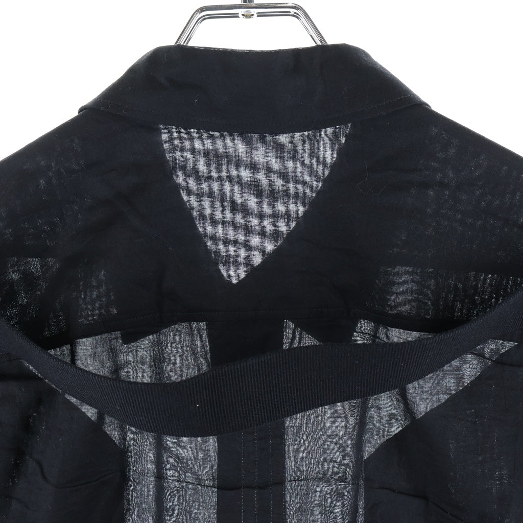 Rick Owens(リックオウエンス) FOG POCKET OUTERSHIRT フォグポケット 長袖シャツ ブラック