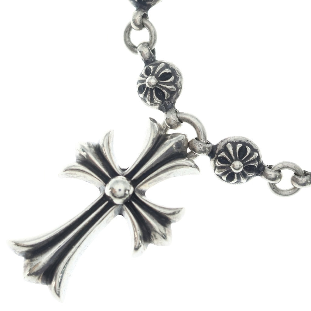 CHROME HEARTS(クロムハーツ) #1 CRSBL CHN SML CH CRS クロスボールチェーン スモールCHクロス ネックレス シルバー BCA193