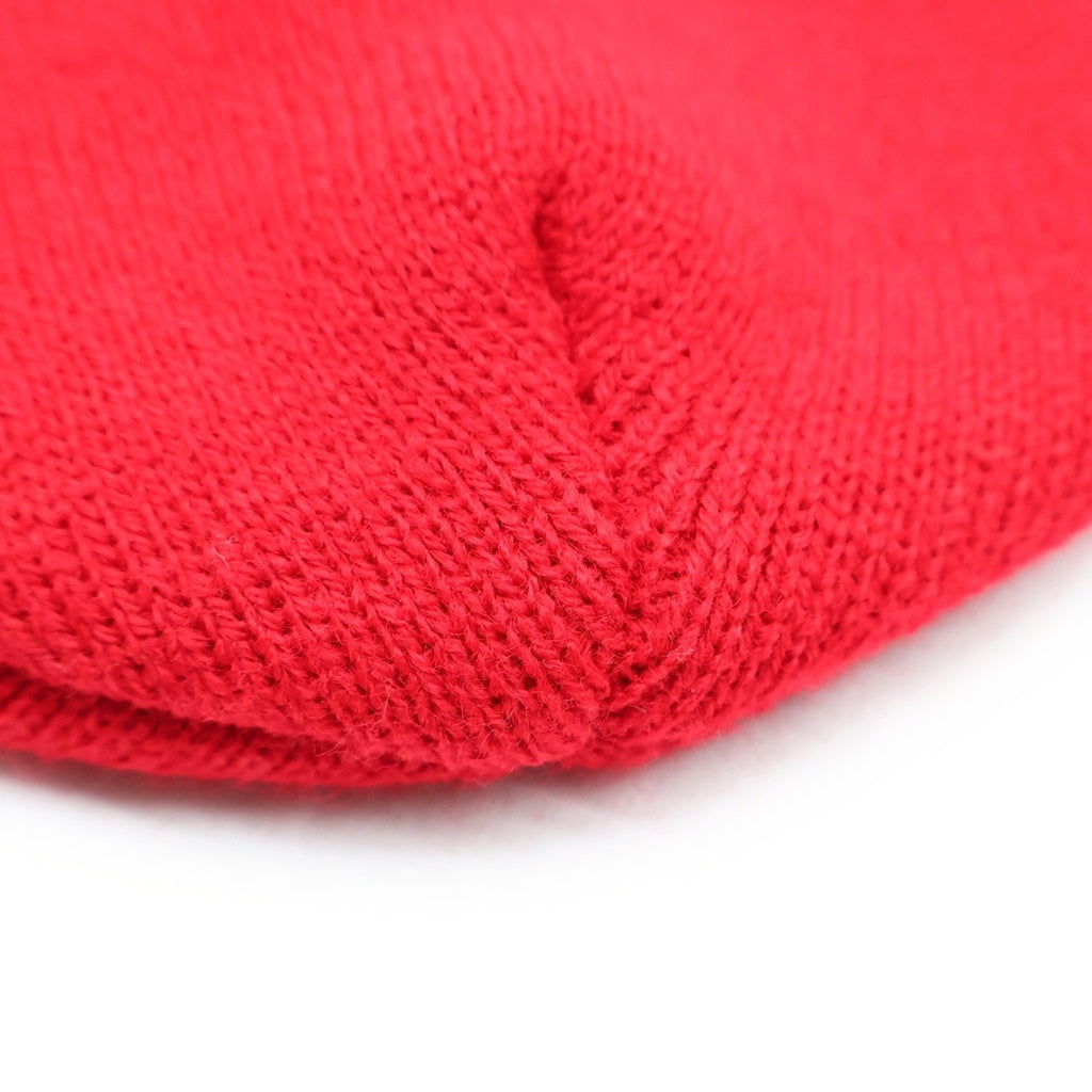 CHROME HEARTS(クロムハーツ) OLD WOOL WATCH CAP オールド CHロゴ刺繍 ビーニー ニット帽 帽子 レッド