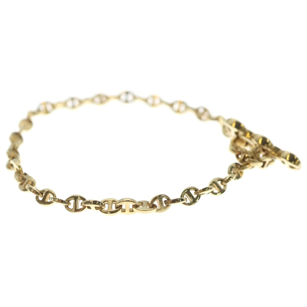 HOORSENBUHS(ホーセンブース) 3MM OPEN-LINK BRACELET K18 3mmオープンリンクブレスレット ダイヤ入り ゴールド HB059-18KYG-7.5