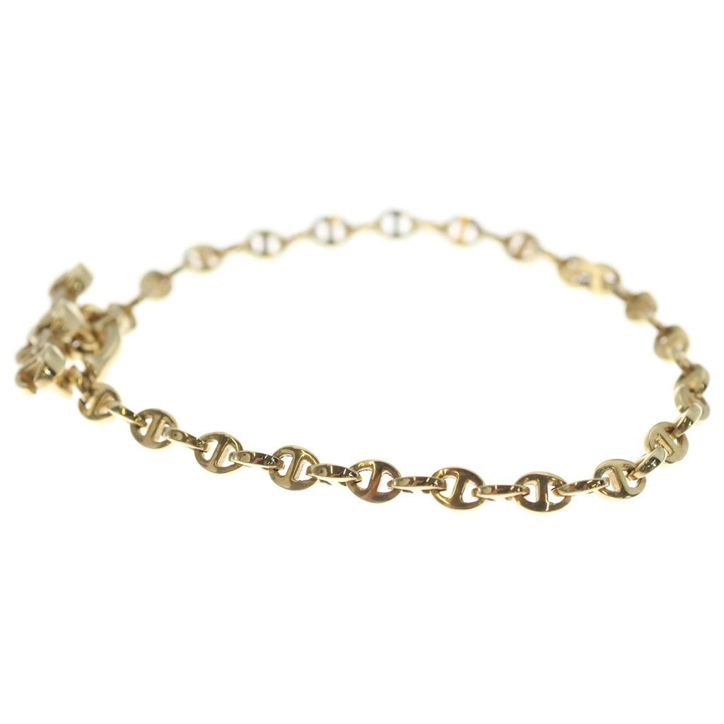 HOORSENBUHS(ホーセンブース) 3MM OPEN-LINK BRACELET K18 3mmオープンリンクブレスレット ダイヤ入り ゴールド HB059-18KYG-7.5