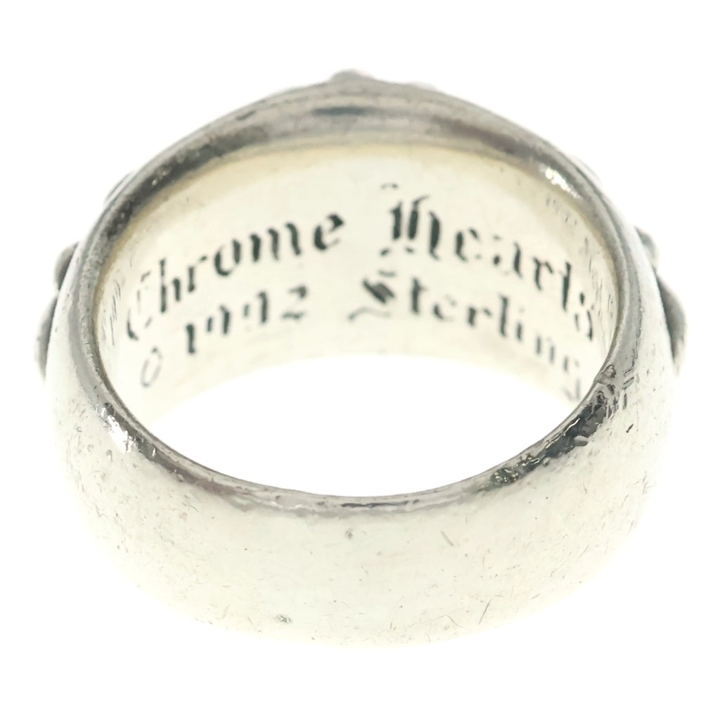 CHROME HEARTS(クロムハーツ) FLRL CRS DMND フローラルクロス アフターPAVEダイヤ シルバー