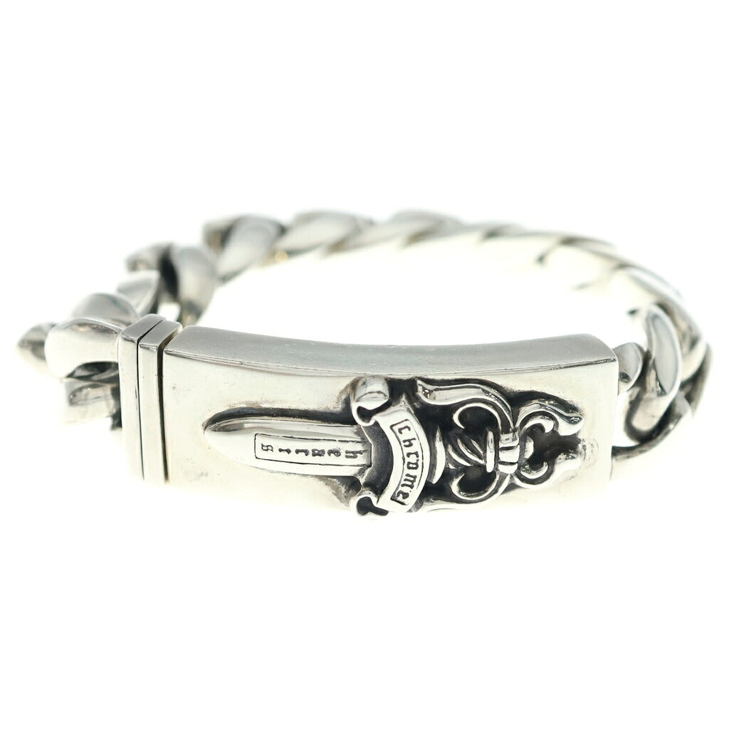 CHROME HEARTS(クロムハーツ) ID DAGGER ダガーIDクラシックリンクブレスレット 11LINK シルバー BCA156
